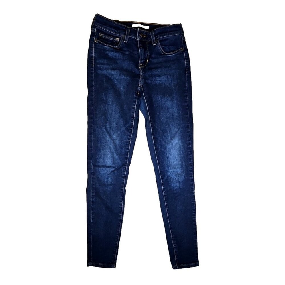Levi's 710 Super Skinny Jeans Womens size 27 Waist Blue